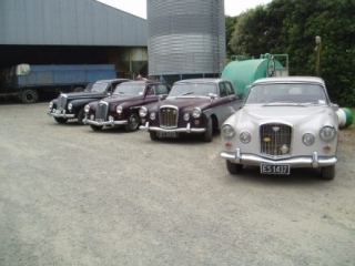 Wolseley and Mercedes club run 2010 13 1