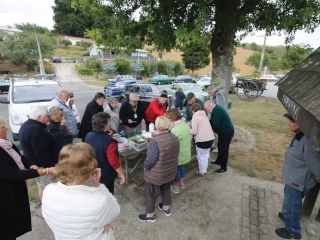 Tinui Village visit and morning tea break