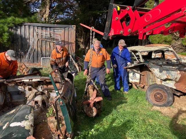 Graham and Mark Bennett Working Bee 7